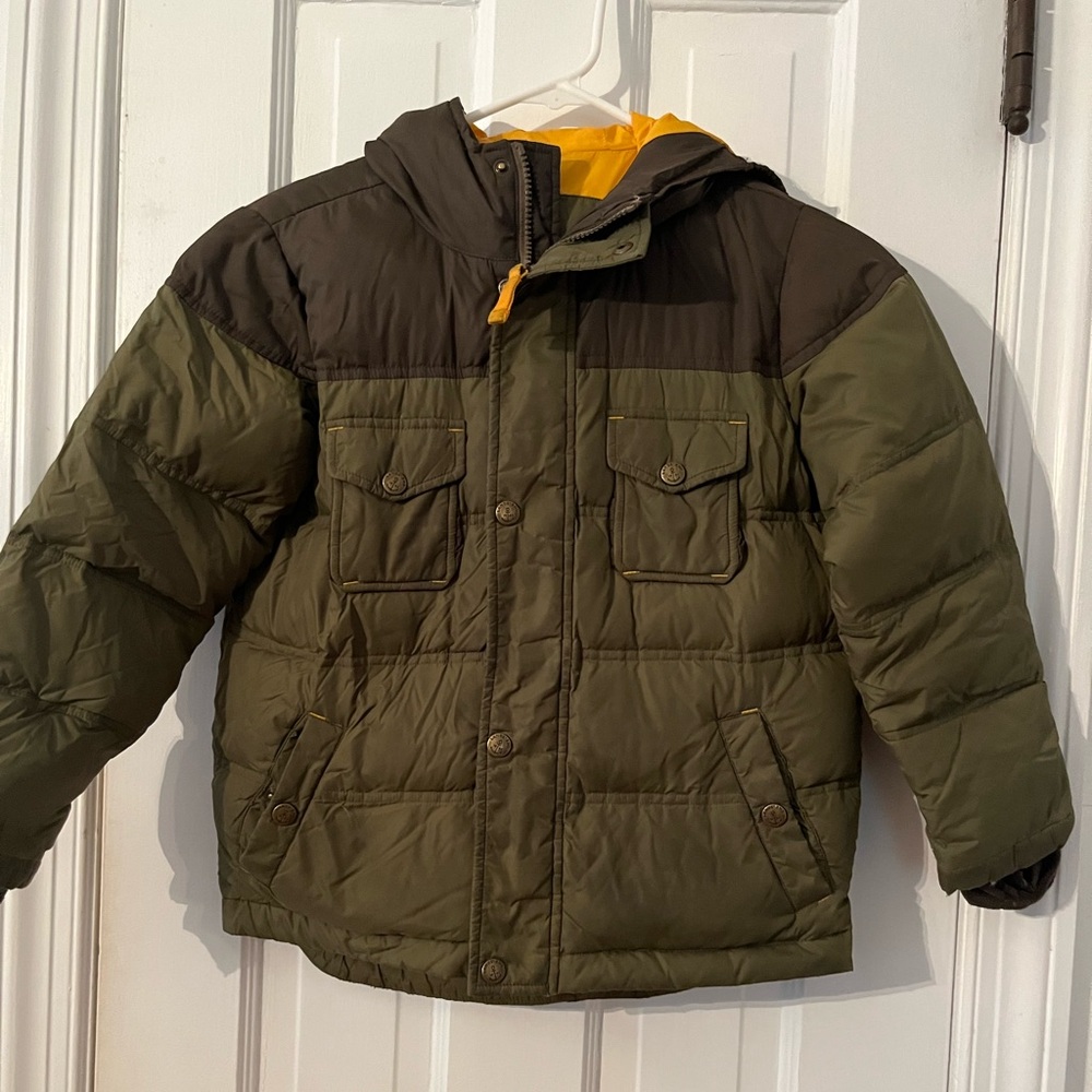 Lands End size M (5-6) puffer jacket